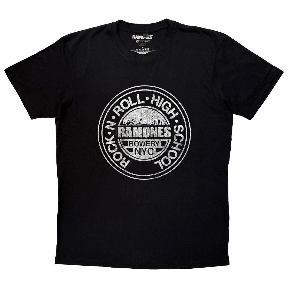 Ramones Rock N Roll High School Premium Carbon T Shirt M