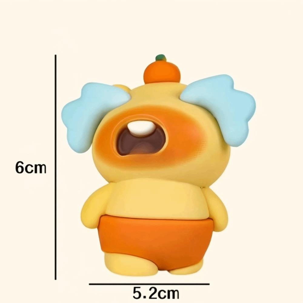 Lulu Capybara Surprise Toy Resin Miniature Ornament New Water Dolphin Ornaments  Gift