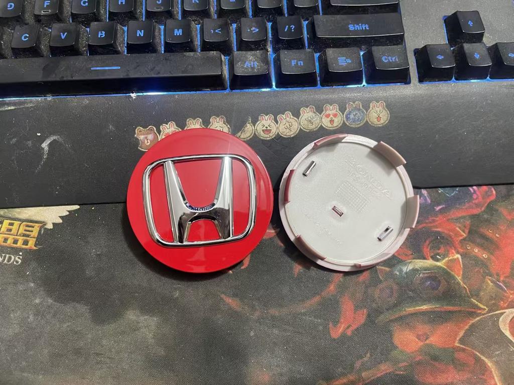 For Honda Acco69MM4pcsCar Styling Wheel Center Hub Caps Cover Replacement Accessories For Honda CITY Mugen Pilot Type S Type R Insightstickers