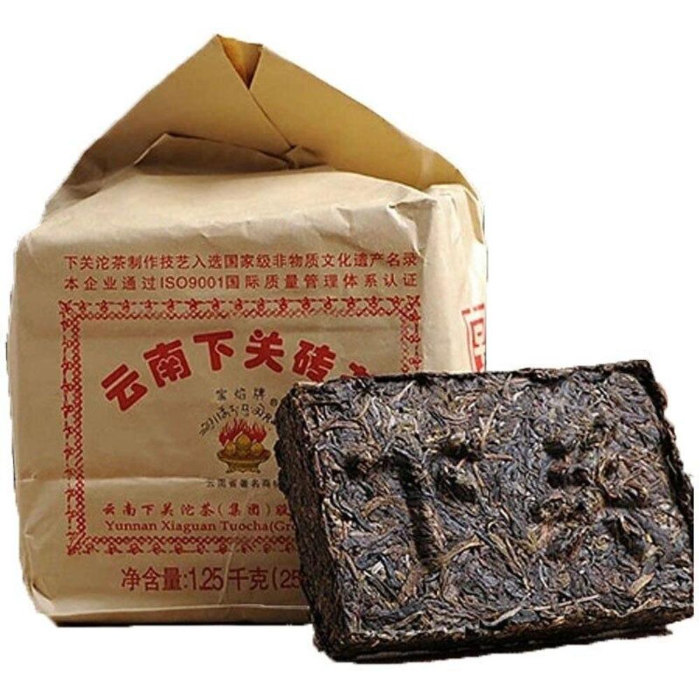 Xiaguan Tibetan Flame Raw Puer Tea Brick 250g