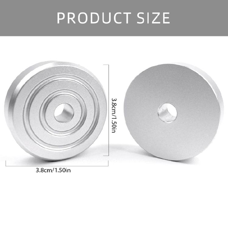 45RPM Turntables Adapter Vinyls Record Adapter for Enhances Record Stability for Most Large Hole Record