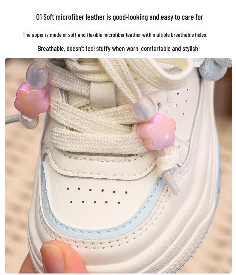 2026 Spring Girls' Stylish Soft Sole Casual Board Shoes