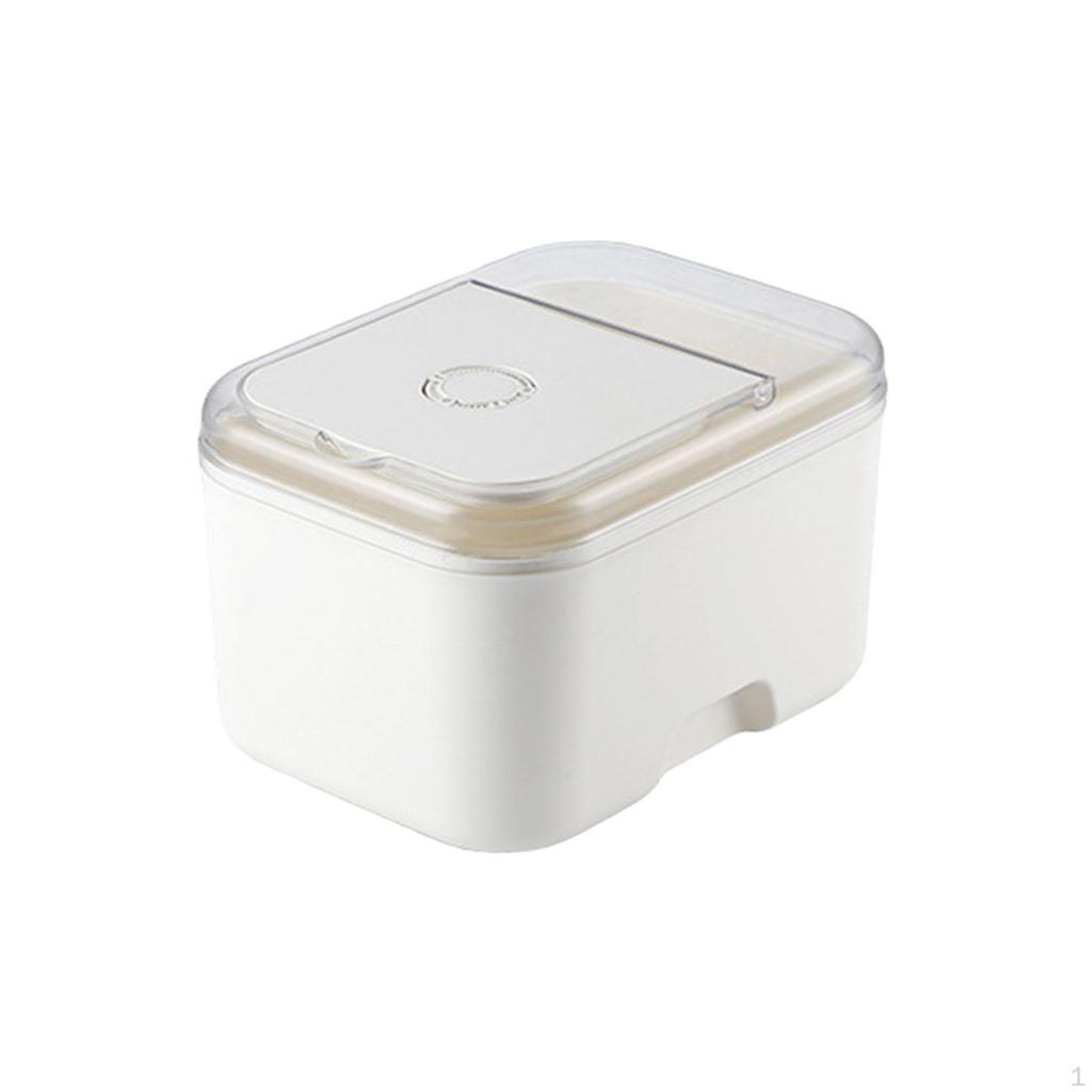 Rice Container Cereal Container,Organization,Multifunctional,Sealed Dispenser Rage Bin for
