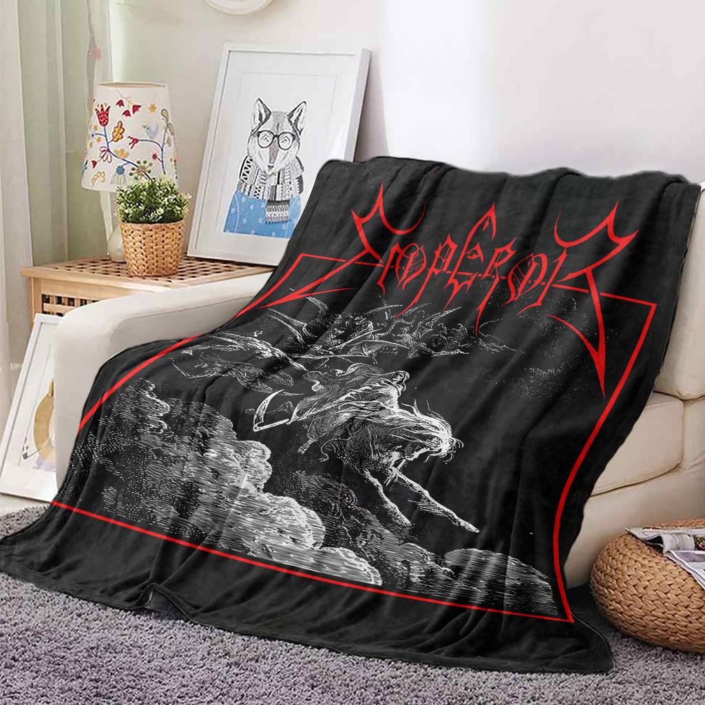 Black Metal Band Rock Music Prints Blanket, Can Be Used As Bed Sheet Cover Blanket, Nap Blanket, Pet Blanket