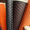 Diamantquiltade PVC-läder Bilmattor och Mjukväggsbeklädnad