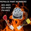 Suitable For PS35 PS50 CAB50 Pellet Stove Auger FuelsFeed Motor for Wood-burning Pellet Stove FireplacesFurnance 8124421