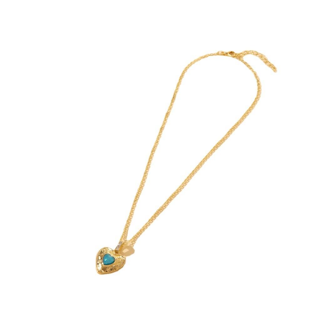 Heart Stunning Double Necklace For Women Fashionable Unique Gift For Occasion Any