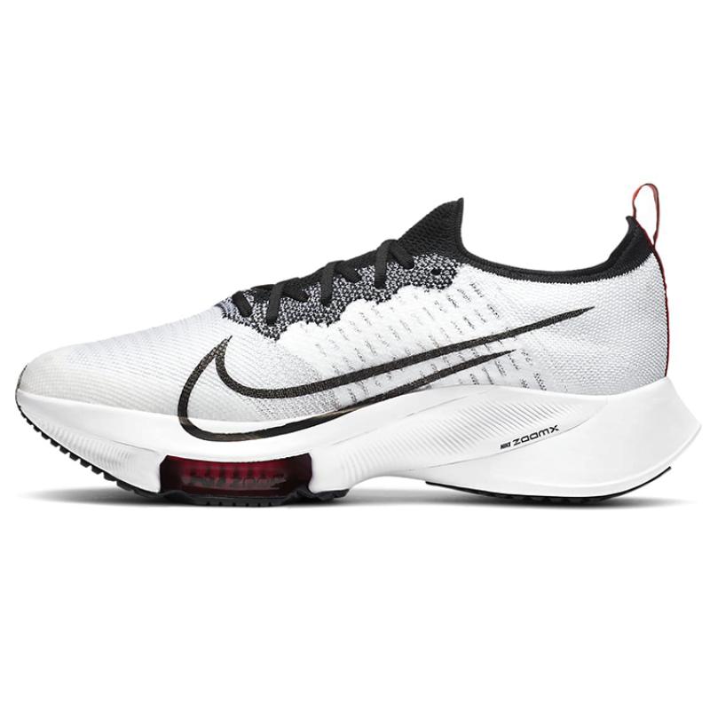Nike Air Zoom Tempo Next% Flyknit White University Red+E23 Sneakers casual CI9923-102