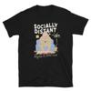 Social Distancing Funny Ape Big Foot Classic Style T-Shirt
