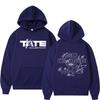 Pánské Dámské Oblečení Mikiny s Kapucí s Dlouhým Rukávem Tate McRae So Close To What Mikiny z Alba Fleece Vintage Oversized Pulovry