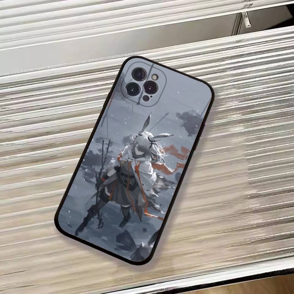 Game Arknights Phone Case Silicone Soft For IPhone 17 16 15 14 13 12 11 X XR Plus Pro Max Plus