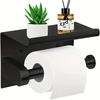 Wall Mounted Toilet Roll Holder Stainless Steel Hanging Paper Towel Stand Living Room