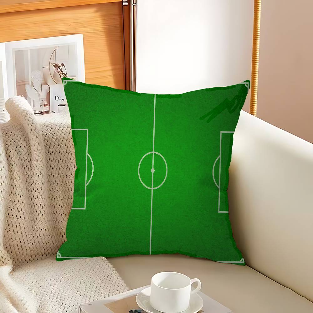 Cartoon Football Field Pillow Gift Home Office Decoration Pillow Bedroom Sofa Car Cushion CoverPillow Case