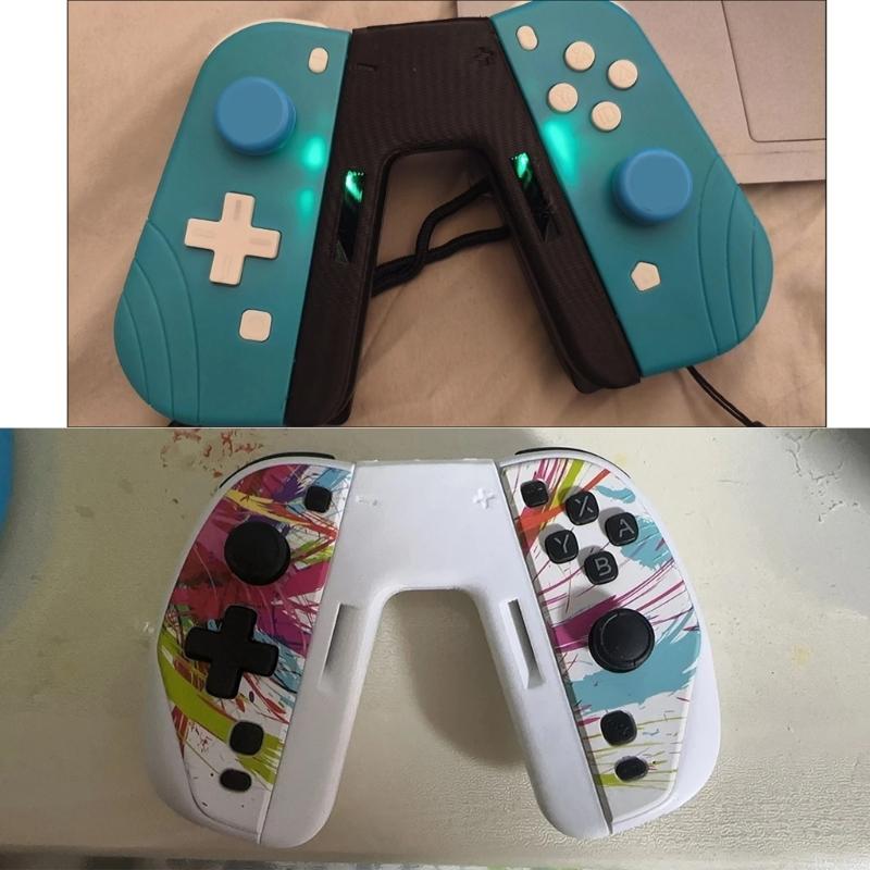 Ergonomic Game Handle Grip Linker Controller Connector for NS Controller Base Grip Holder Gaming Accessories