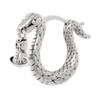 Albane Snake Saturn Přívěsek Mosazné Náušnice Unisex Náušnice Vintage-Stříbrné 62030090-02P017