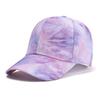 New Fashion Colorful Tie-Dye Baseball Cap Spring Men'S And Women'S Trend Lovers Hat Outdoor Sports Adjustable Sun Graffiti Bones