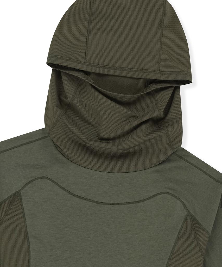 Polartec® Delta™ Flexair Hooded Ls Tee Olive