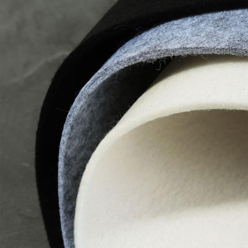 Chinese Calligraphy Drawing Felt Mat, Calligraphy Felt Pad with Grids for Painting Calligraphy Practice Drawing