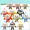 Cute Egg Party Figure Doll Pvc Material 9.5cm Size Packaged In Net Bag