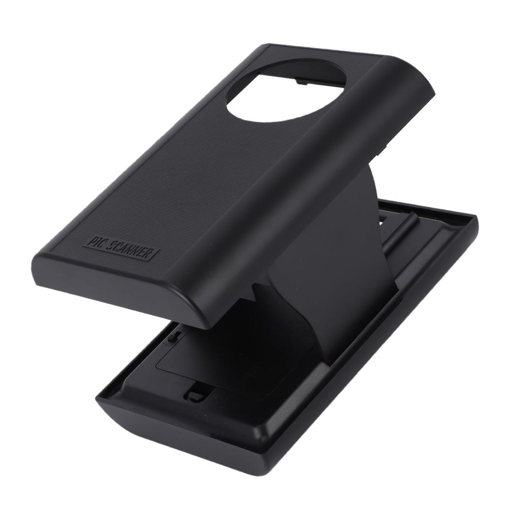 Slide and film viewer, mobile film scanner, 35mm slide and negative digital photo converter with LED light, supports image preview, playback, and edit