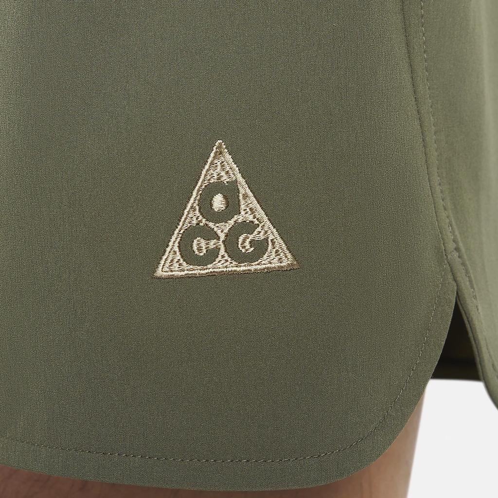 Nike ACG Dri-FIT New Sands Retro American Side-Zip Pocket Drawstring Sports Shorts Men Bottoms Green DN3956-222