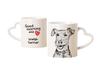 Welsh Terrier, Welshie, Daeargi Cymreig - Cup with a Dog, Adorable Cup with a Heart-shaped Handle, Universal Gift from the Brand