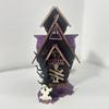 3D Wooden Puzzle Kit DIY Wooden Puzzle Haunted House Model Light-up Halloween