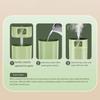 1.1L Humidifier Large Capacity Mist Home Quiet Bedroom Colorful Atmosphere Light Air Moisturizer Portable Desktop USB Charging