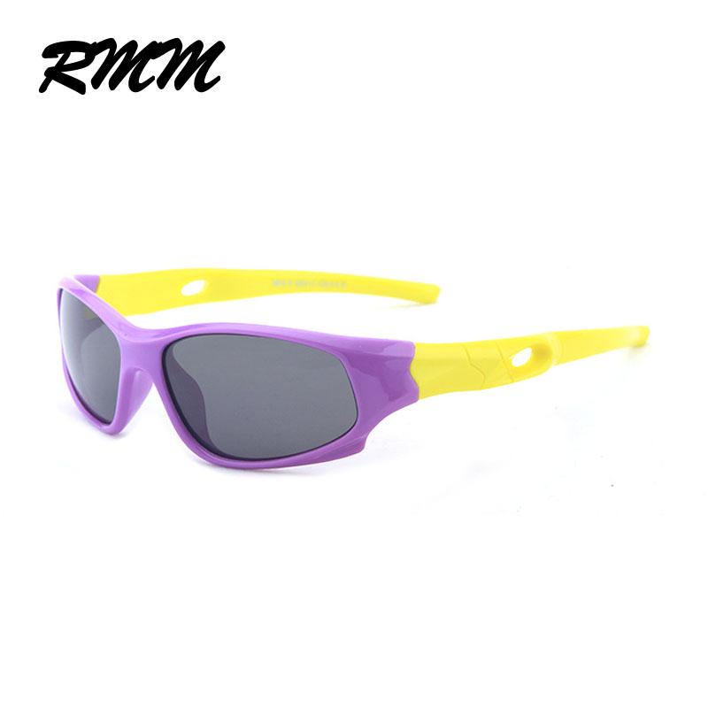 Children's Polarized Sunglasses Baby Child Care UV Glasses Security Silica Gel Frame Brand Sun Glasses Silicone Temple For Kids