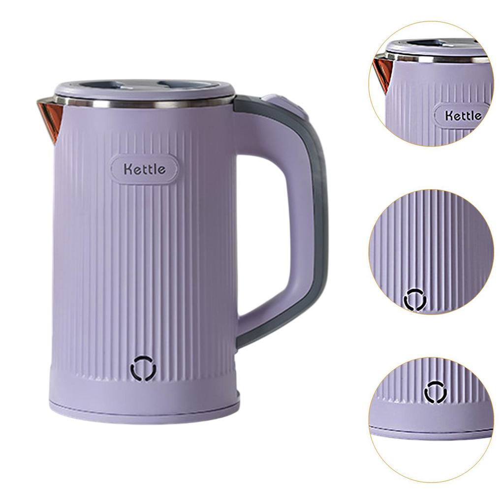 Electric Kettle Portable Tea Water Dispenser for Office Kitchen Violet