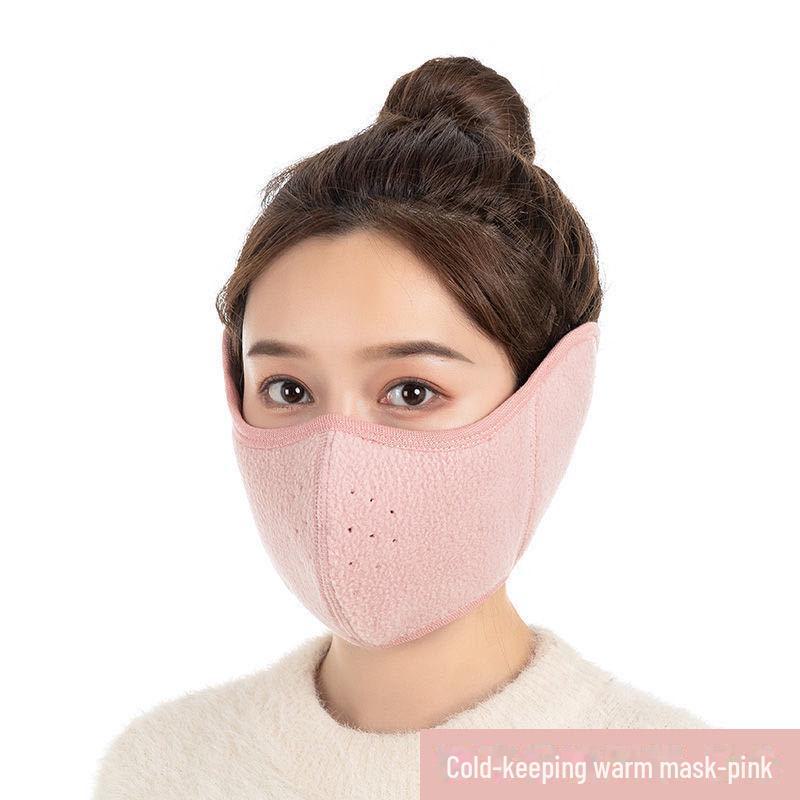 Winter Thermal Face Mask with Earmuffs - Unisex Windproof Riding Protection
