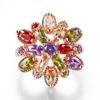 Sace Gems Klassisk Zirkonring Dame Smykker Bryllup Løfte Fest Gave