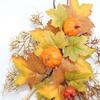 50cm Leaf Pumpkin Halloween Door Hanging Rattan Garden Wall Hanging Garland For Home Party Decoration