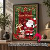 Custom Name Christmas 5D Diamond Painting Personalized Full Drill Diamond Art Kit Gift