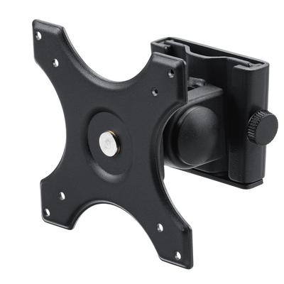 Sanwa Direct Wall Mount Bracket for 34-inch TVs, 12kg Load Capacity, Swivel, Adjustable Height, Slim Design, Black (100-LAW002)