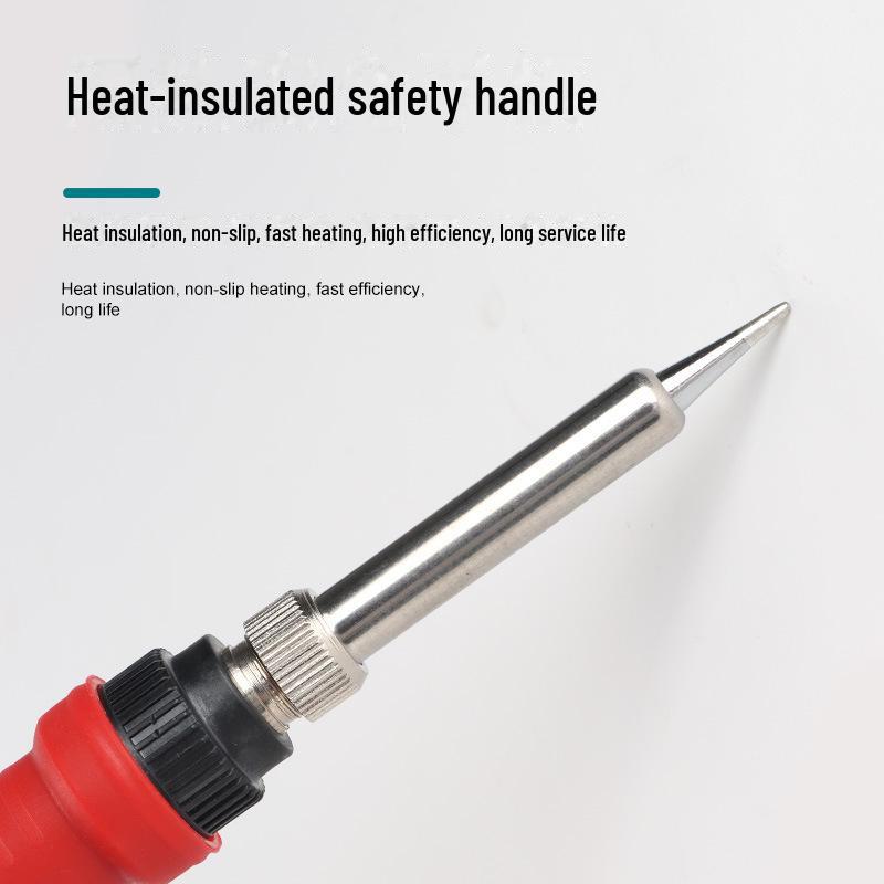 80W Constant Temperature Electric Soldering Iron with Digital Display - Household Electronic Welding Repair Tool