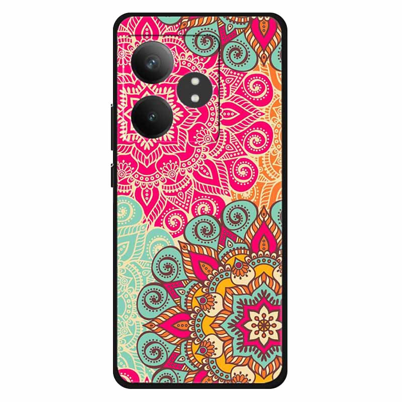Funda For Realme GT 6T / GT 6 Cases Silicone Planet Painted TPU Soft Phone Back Cover For RMX3853 Protective Coque RMX3851  GT 6