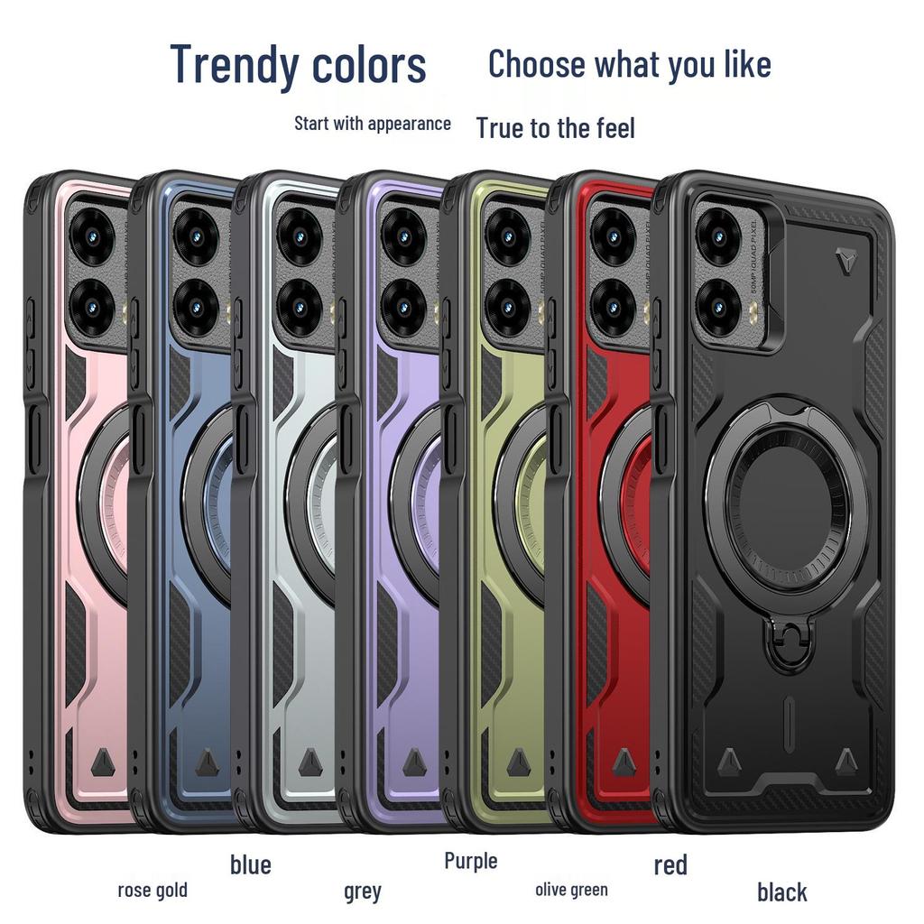 Motorola Moto G 5G 2024 Cross-Border Magnetic Stylus Anti-Drop Case