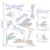 Aike Sun Prism Regenbogen Schmetterling Fensterglas Aufkleber