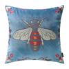 European Cushion Cover Animal Bee Embroidery Pillowcases Exquisite Cojines Decorativos Para Sofa Decorative Pillows Cushions