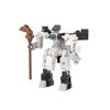 Supersonic Mech Robot Transformable Fighter Building Blocks Toy Model
