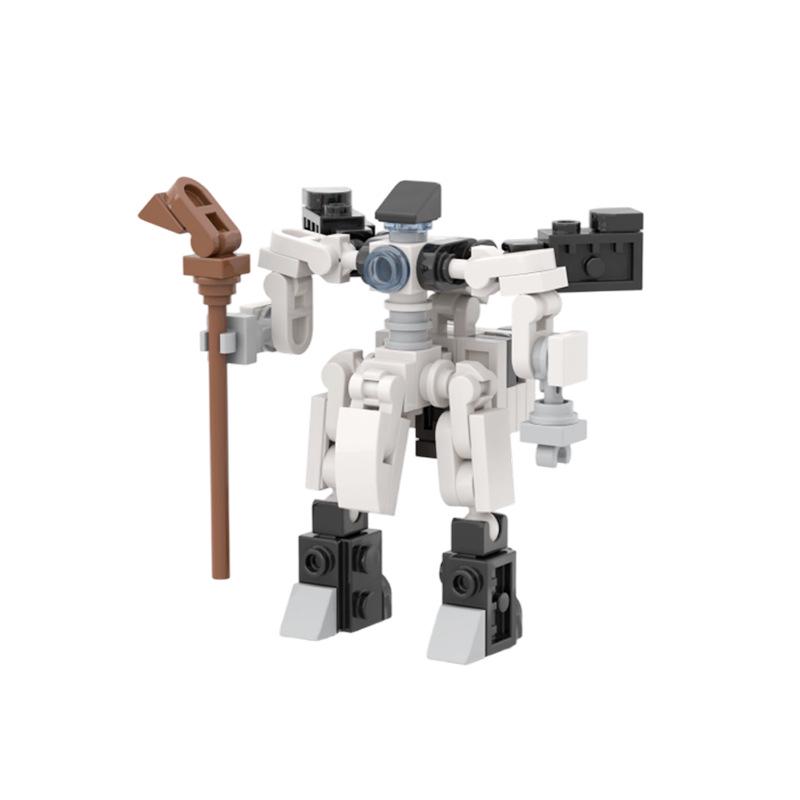 Supersonic Mech Robot Transformable Fighter Building Blocks Toy Model