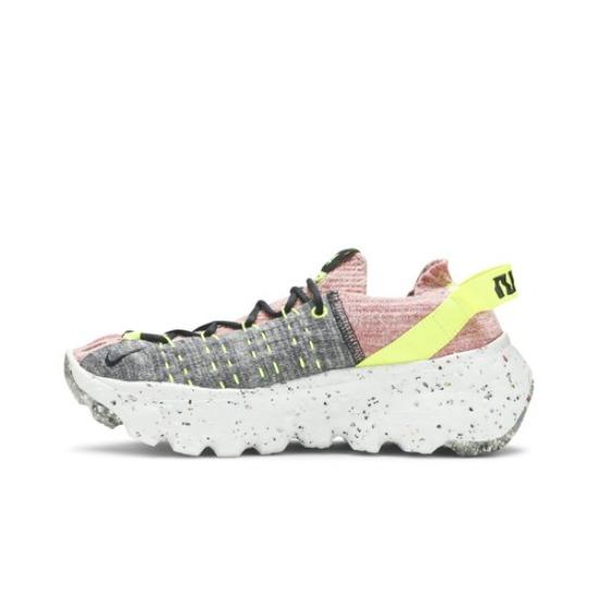 Nike Wmns Space Hippie 04 Light Arctic Pink Women s CD3476-700 EU 38 лимон/чёрный