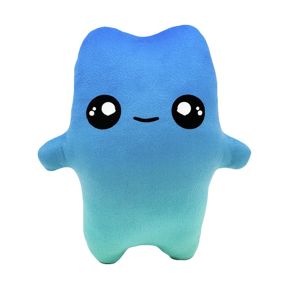Sprites Plush Doll Toy 20Cm Cartoon Cute Soft Blue Gradient Big Eyes Plush Doll Toy Game Periphery For Kid Gift