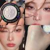 Planet Eyeshadow Metal Polarized Pearlescent Brightening Crystal Shining Highlight Crouching Silkworm Blue Purple Fashion Style Ins Eye Makeup