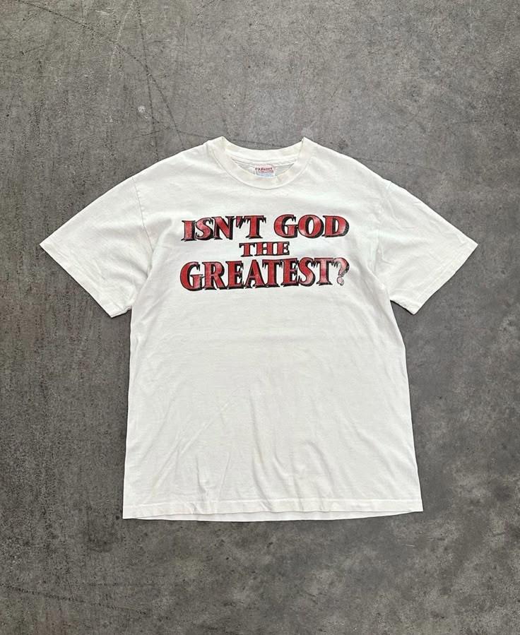 

Isn#039;t God The Greatest Tee Short Sleeve Unisex T Shirt S5XL Unisex T-Shirt XXXL