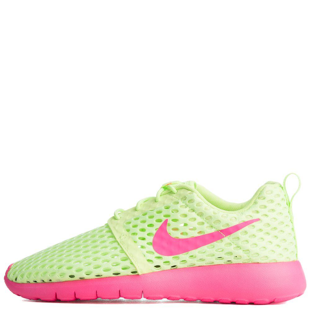 Nike Roshe One Low top Kids  Running Shoes Green Teenagers 705486-300 37.5