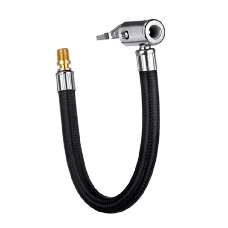 Threaded Tire Inflator Extension Hose Chuck Adapter Air Pump Tube Tire Valves Pipe 1