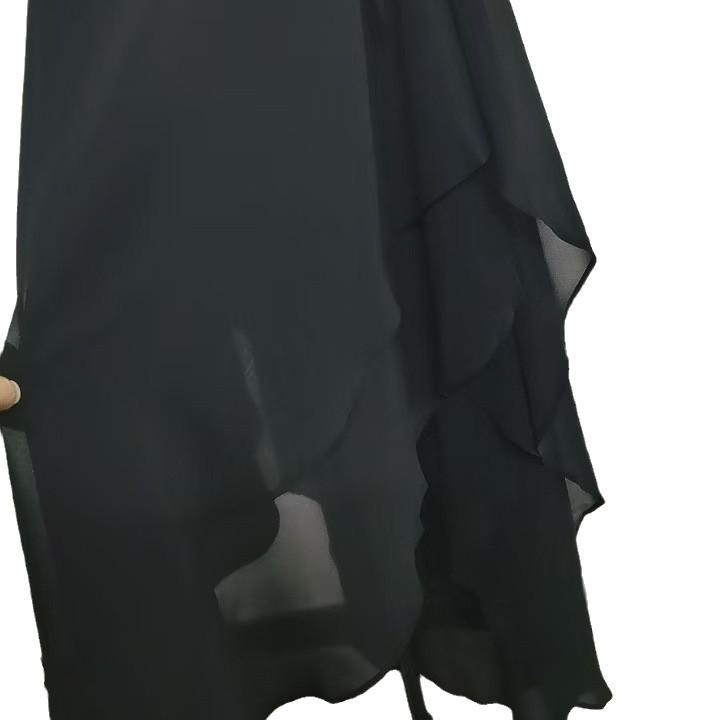 Yiduo Duo Double Layer Chiffon Large Women's Headscarf 24916