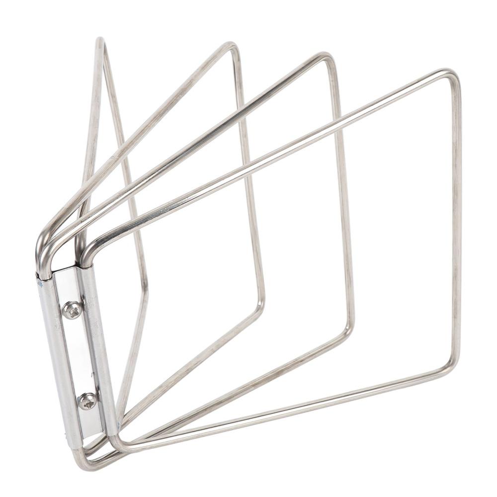 Damp Proof Cooler Holder Stand Stainless Steel Cooler Rack Durable Foldable Cooler Stand  Camping